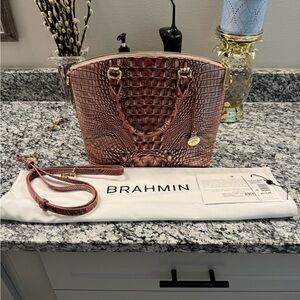 Brahmin dusty pink